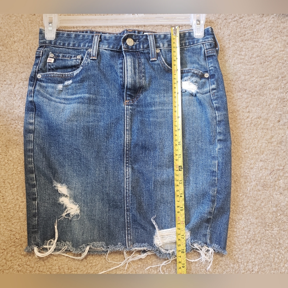 Adriano Goldschmied The Erin Denim Pencil Skirt - Picture 11 of 12